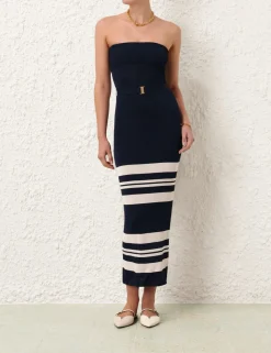 Acadian Bandeau Midi Dress