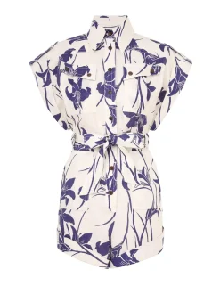 Acadian Cuffed Playsuit