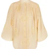 Acadian Embroidered Blouse