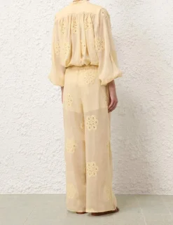 Acadian Embroidered Blouse