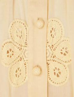 Acadian Embroidered Blouse