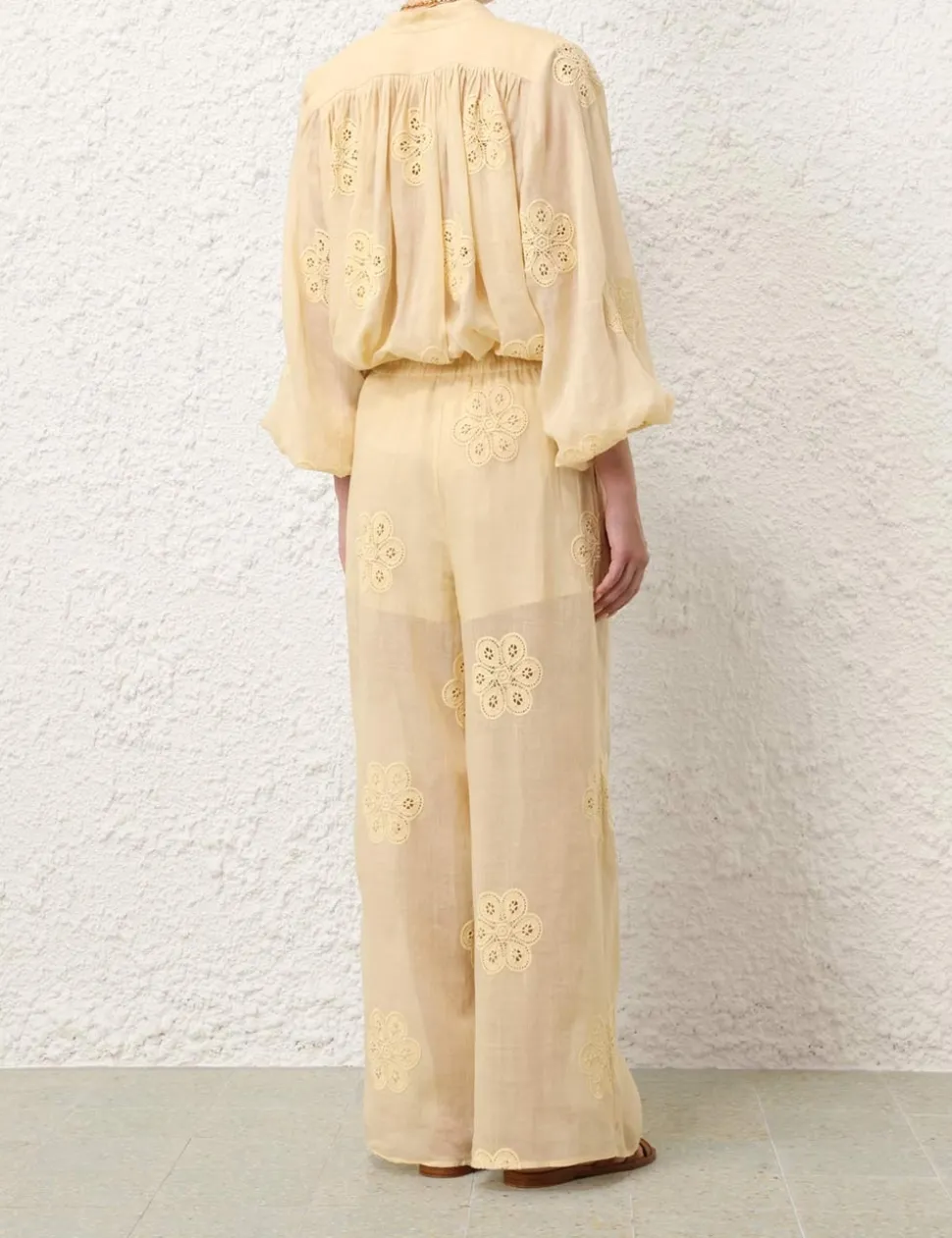 Acadian Embroidered Pant