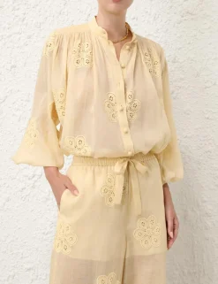 Acadian Embroidered Pant