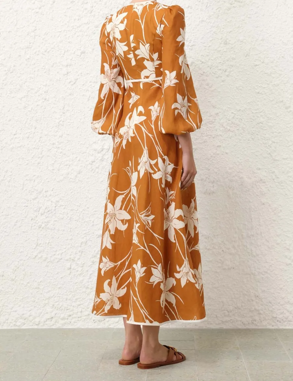 Acadian High Neck Dress