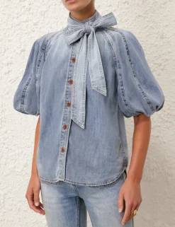 Alight Lantern Sleeve Shirt