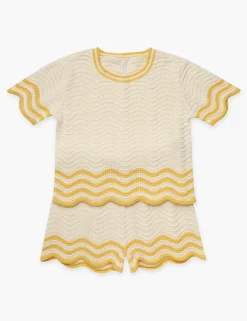 Alight Textured Knit Tee