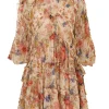 August Billow Frill Mini Dress