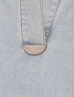 August Denim Tunic Dress