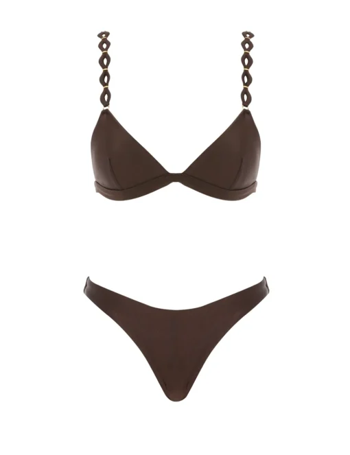 August Diamond Trim Tri Bikini