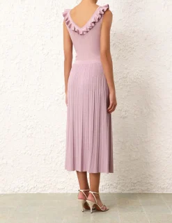 August Rib Midi Skirt