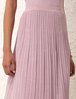 August Rib Midi Skirt