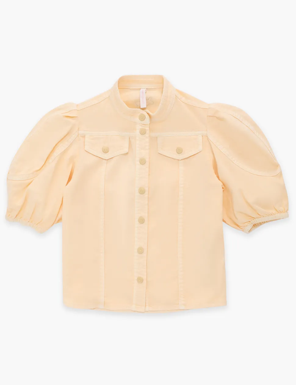 August Utility Denim Top