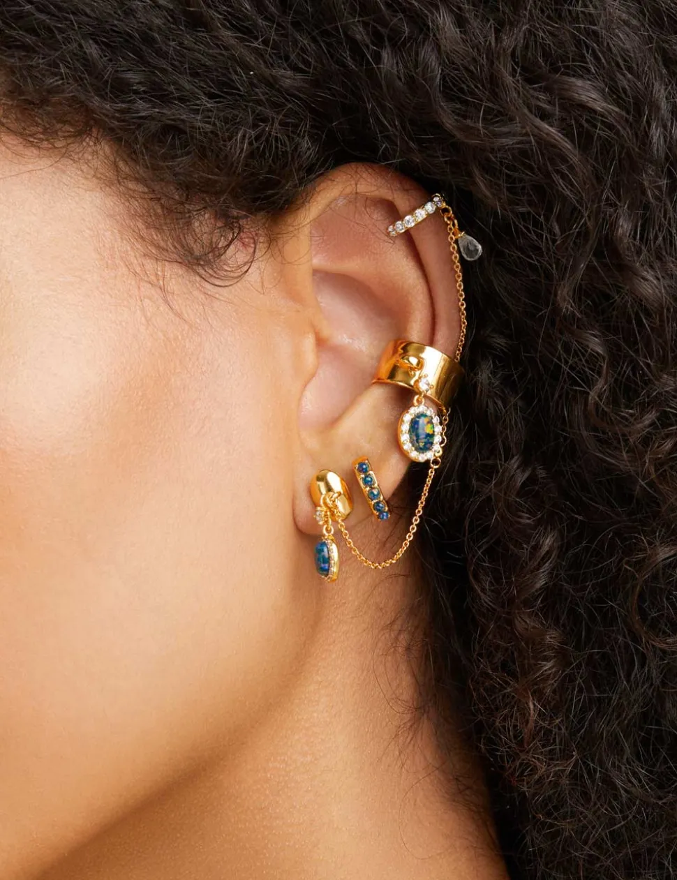 Austral Draped Huggie