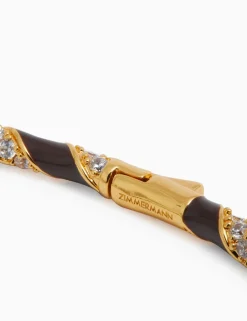 Candy Stripe Pave Choker