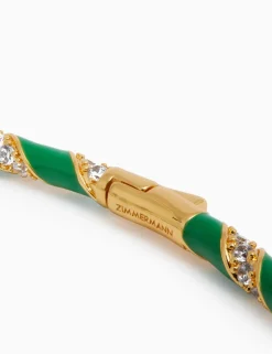 Candy Stripe Pave Choker