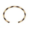 Candy Stripe Pave Cuff