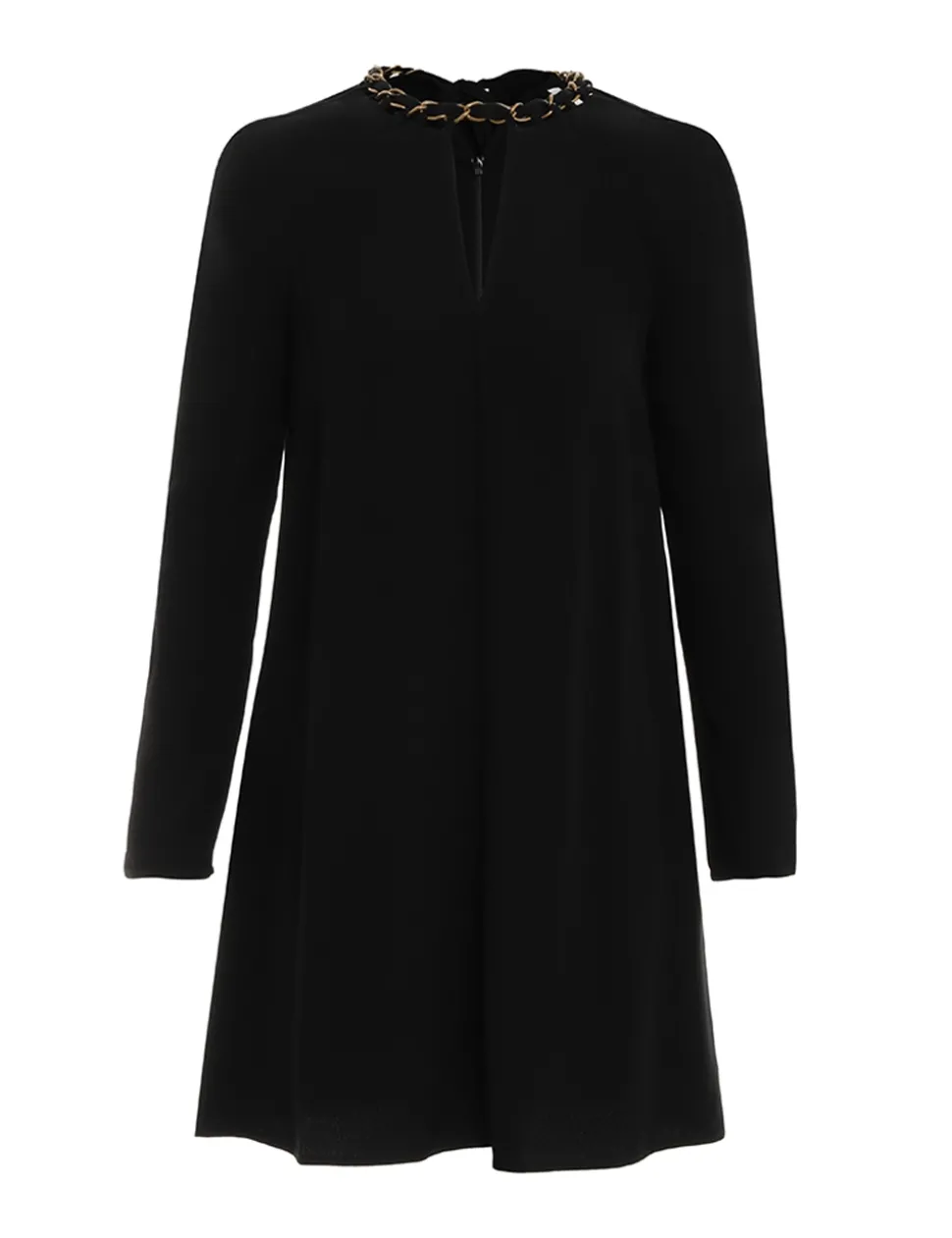 Chain Embellished Mini Dress