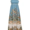 Chintz Tiered Midi Dress