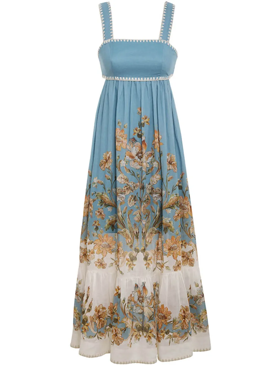 Chintz Tiered Midi Dress