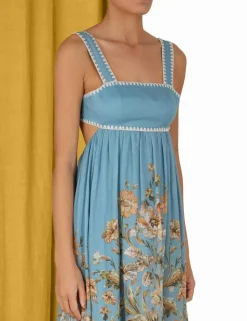 Chintz Tiered Midi Dress
