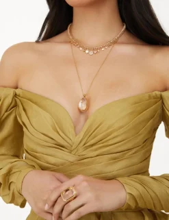 Crystal Beads Necklace