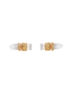 Crystal Quartz Studs Earrings