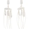 Crystal Tied Rocks Earrings