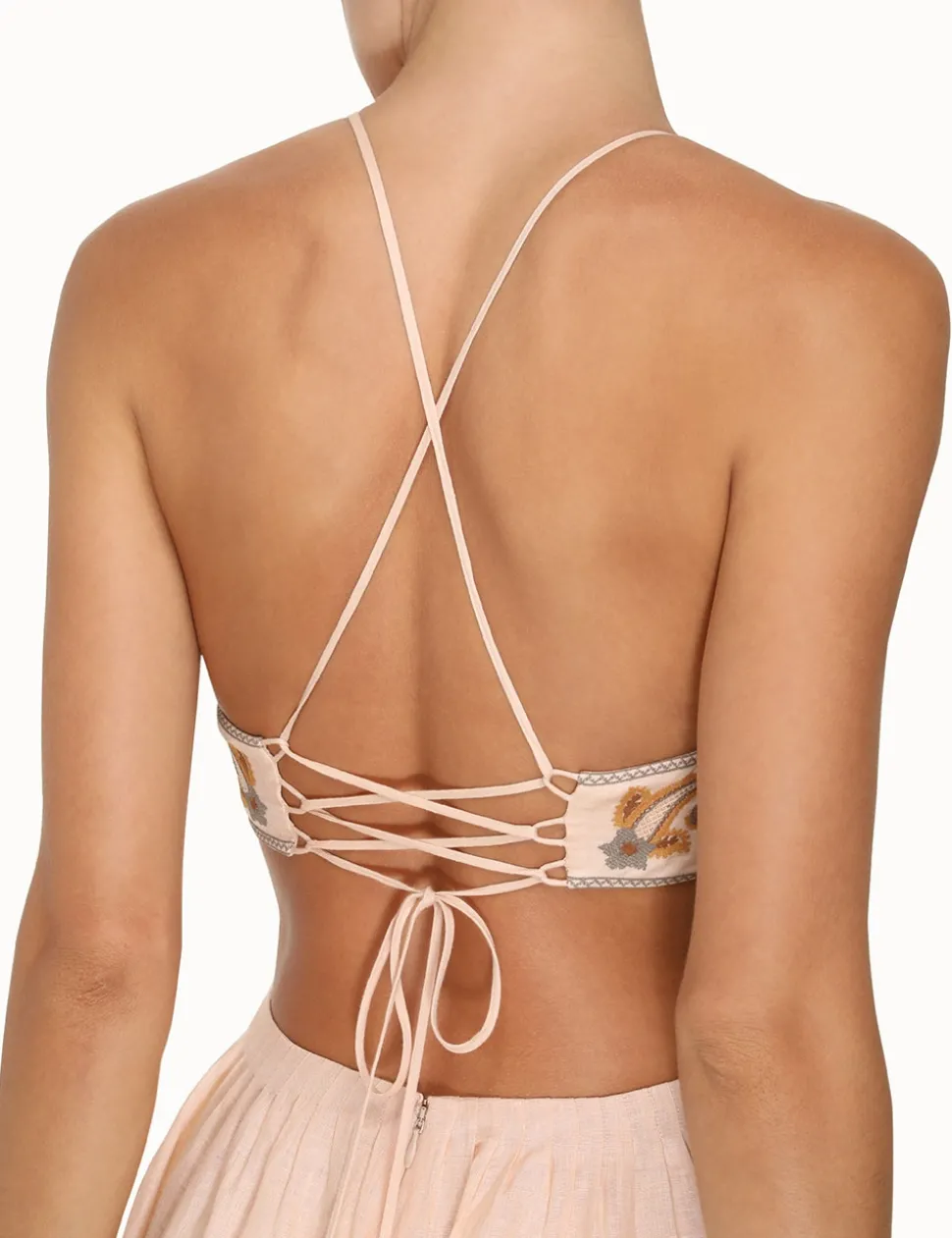 Devi Halter Tie Midi Dress