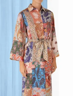 Devi Midi Shirt Dress