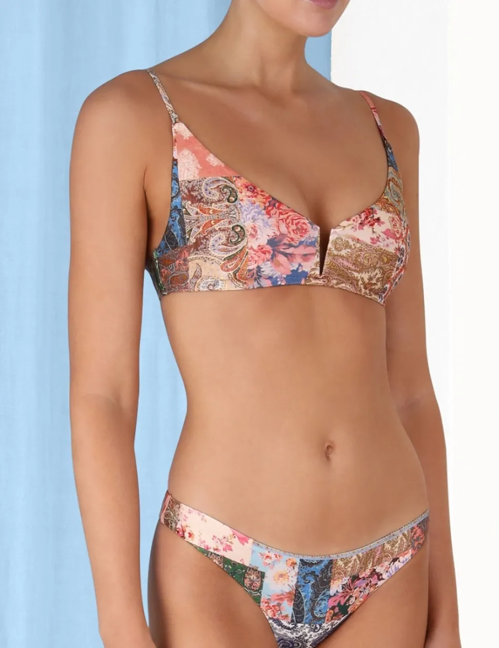 Devi Plunge V Wire Bra