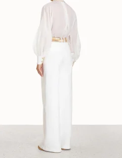 Devi Tie Neck Blouse