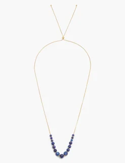 Fine Lapis Sphere Necklace