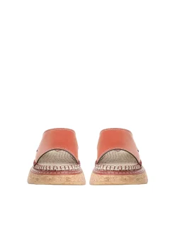 Flatform Espadrille Slide