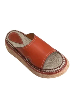 Flatform Espadrille Slide