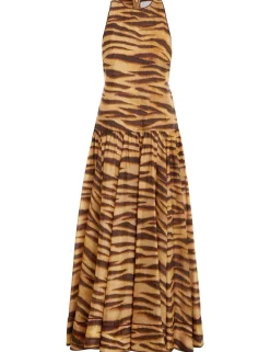 Ginger Drop Waist Midi Dress