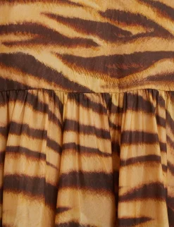 Ginger Drop Waist Midi Dress