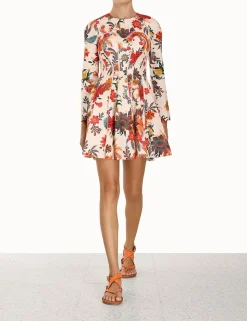 Ginger Fit & Flare Mini Dress