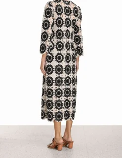 Ginger Lace Midi Dress