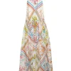 Halcyon Halter Scarf Dress