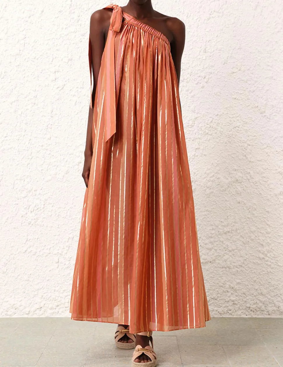 Junie Asymmetric Midi Dress