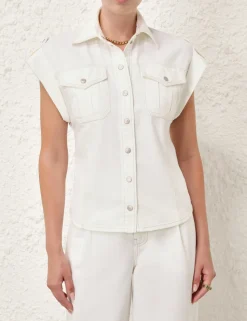 Junie Denim Utility Shirt