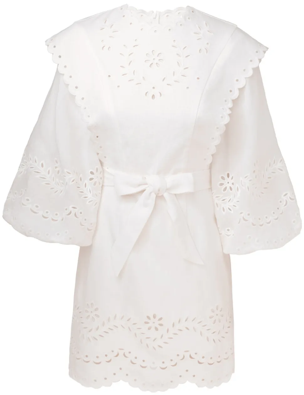 Junie Embroidered Mini Dress