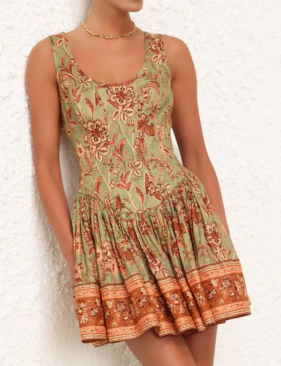 Junie Panelled Mini Dress