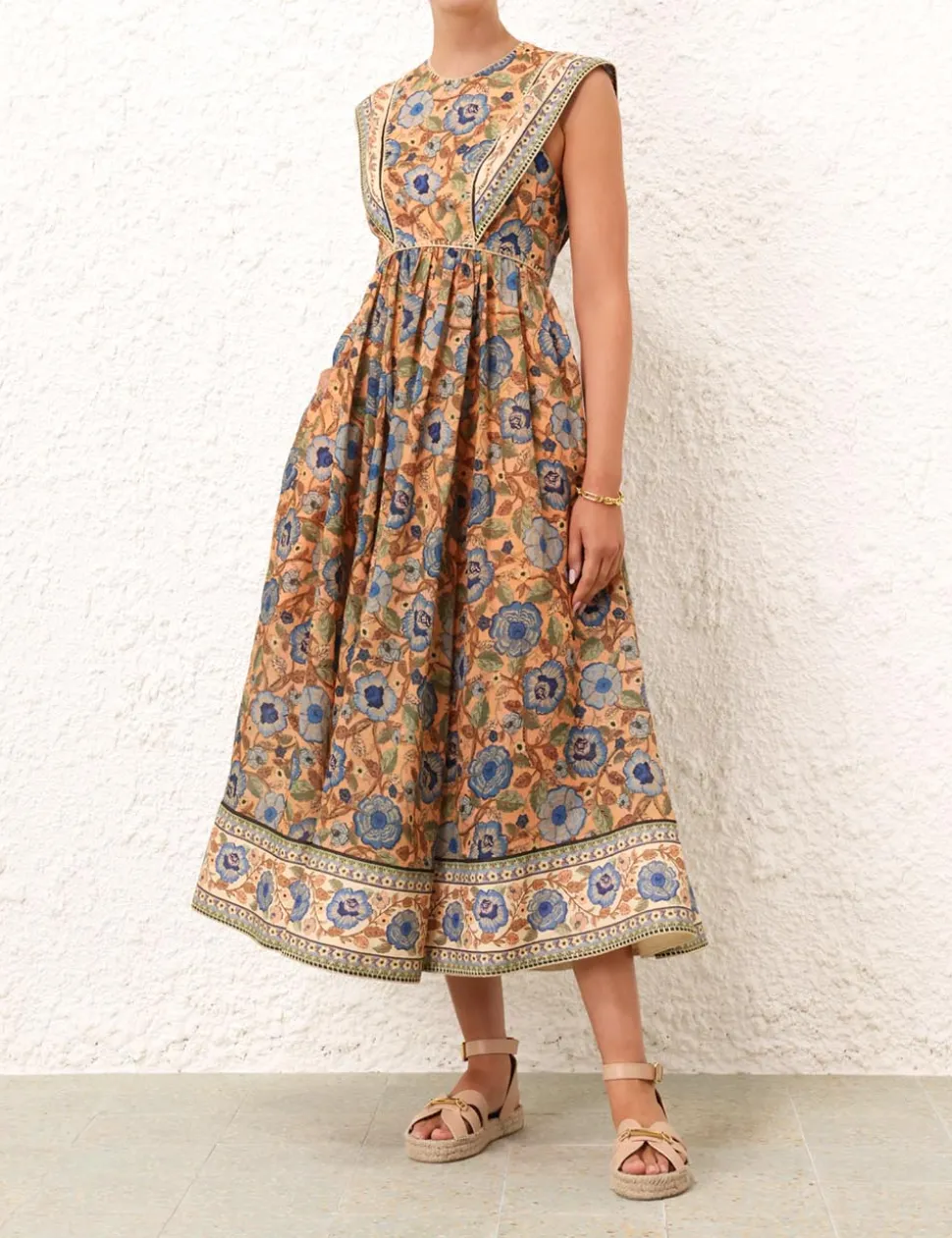 Junie Spliced Midi Dress