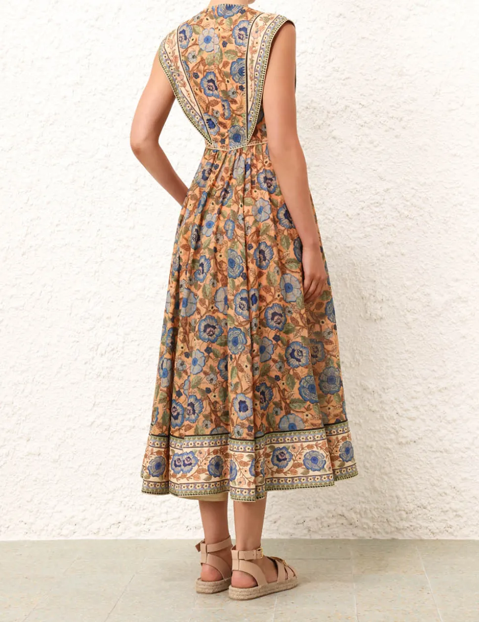 Junie Spliced Midi Dress