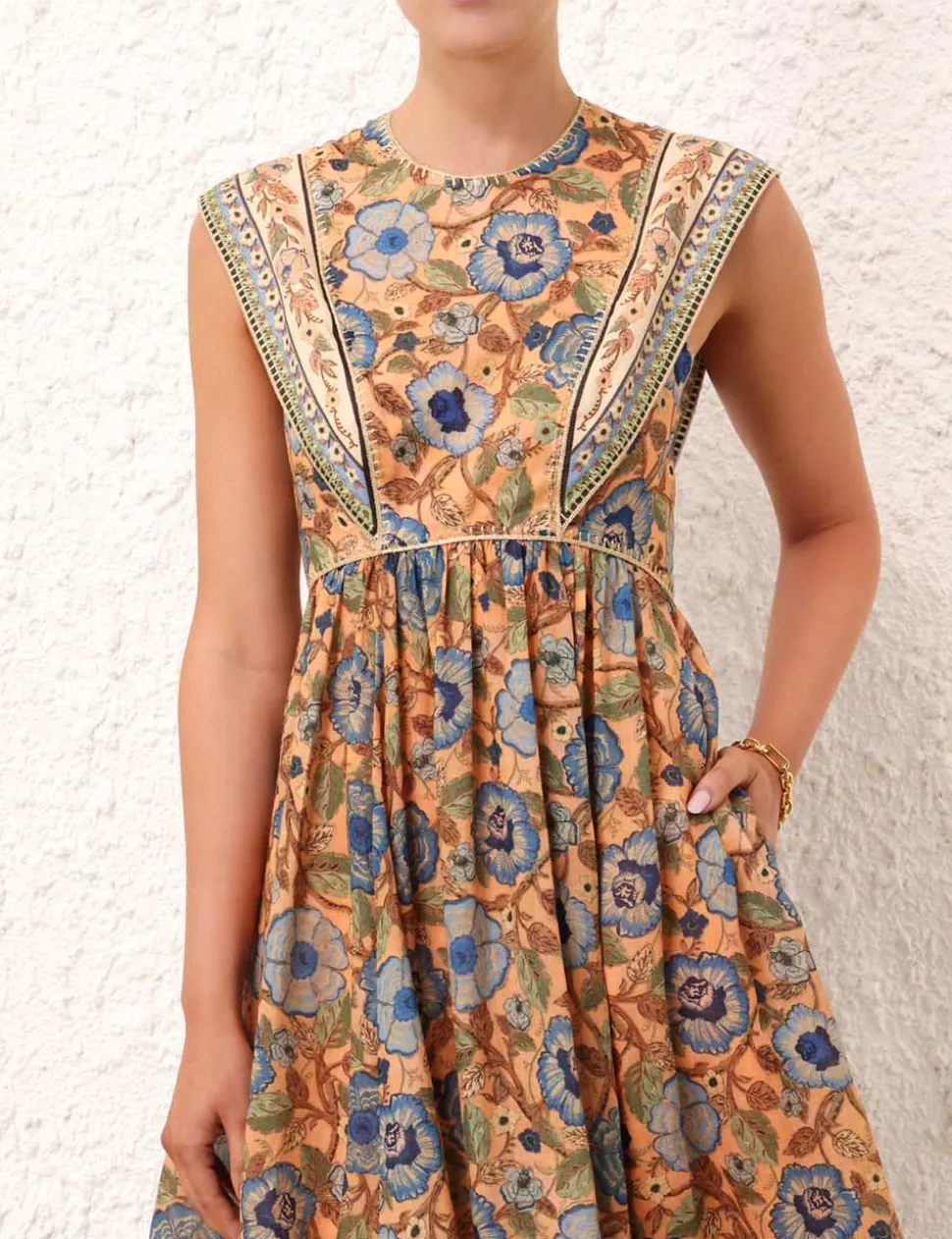 Junie Spliced Midi Dress