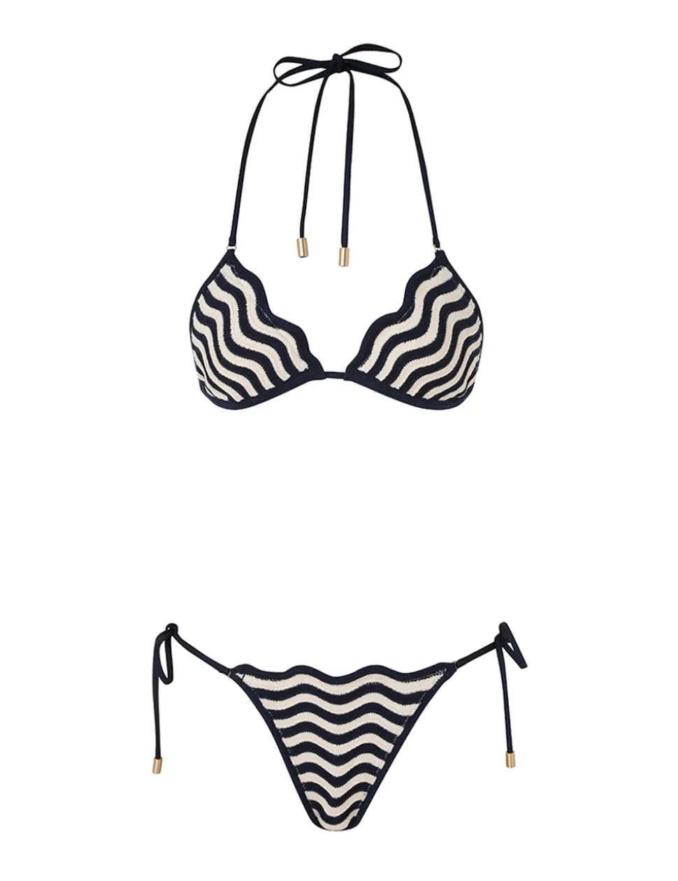 Junie Textured Knit Bikini