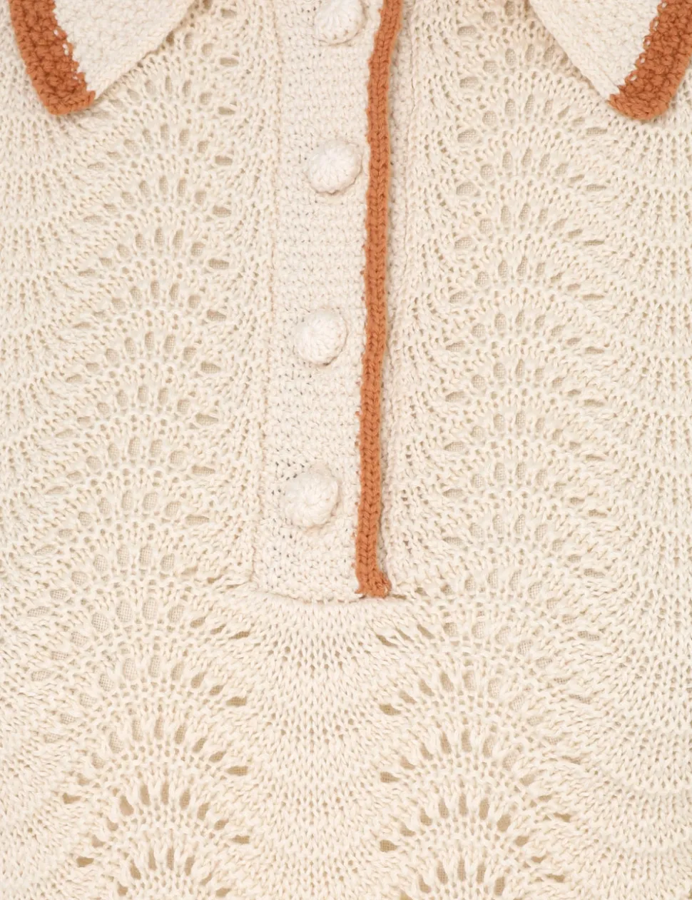 Junie Textured Knit Polo