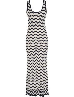 Junie Textured Knit Tank Dress