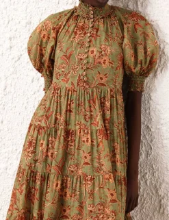 Junie Tiered Swing Maxi Dress